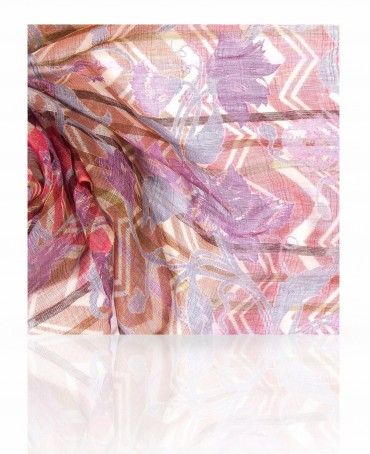 Палантин Женский SW-ZIGFLOWER/PINK